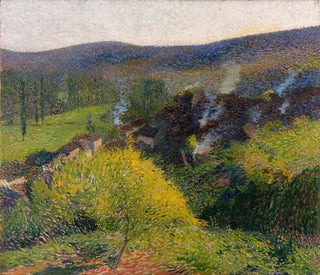 Henri Martin - Les Chaumires au soir.webp