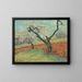Le Vieux Prunier - Henri Martin — kehystetty taideteos seinällä