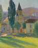 L Labastide-du-Vertin kirkon - Henri Martin — näkymä teoksesta
