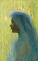 Profiili hunnussa - Henri Martin — näkymä teoksesta