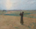 Pyhä Fransiskus Assisilainen - Henri Martin — näkymä teoksesta