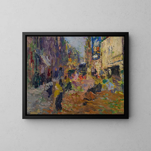 Katukuva - Henri Martin — kehystetty taideteos seinällä