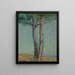 Un pin - Henri Martin — kehystetty taideteos seinällä