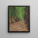 Une allée dans le Parc du Château de Versailles - Henri Martin — kehystetty taideteos seinällä
