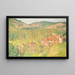 Henri Martin | Labastide-du-Vertin näkymästä — kehystetty taideteos seinällä