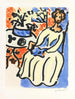 Marie-José in keltainen mekko - Henri Matisse — näkymä teoksesta