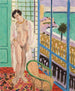 Nu à la fenêtre - Henri Matisse — näkymä teoksesta