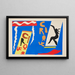 Le Cirque - Henri Matisse — kehystetty taideteos seinällä