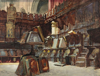 Henri Regnault - Choir Stalls in a Spanish Cathedral.webp