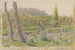 Buis-les-Baronnies-maalaus - Henri Rivière — näkymä teoksesta