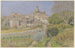 Lourmarin-maalaus - Henri Rivière — näkymä teoksesta