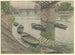 Pariisi, Quai du Louvre - Henri Rivière — näkymä teoksesta