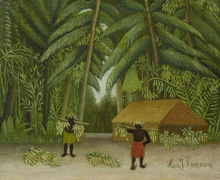 Banaanin sadon - Henri Rousseau — näkymä teoksesta
