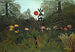 Jungle-maalaus auringonlaskussa - Henri Rousseau — näkymä teoksesta