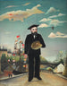 Itse - muotokuva maisemamaalaus - Henri Rousseau — näkymä teoksesta