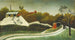 Parisien ympäristön sahaustaidetuloste - Henri Rousseau — näkymä teoksesta