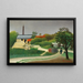 Henri Rousseau — kehystetty taideteos seinällä
