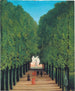 L'avenue du parc de Saint-Cloud - Henri Rousseau — näkymä teoksesta