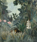 La jungle équatoriale - Henri Rousseau — näkymä teoksesta