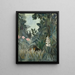 La jungle équatoriale - Henri Rousseau — kehystetty taideteos seinällä