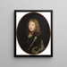 Portrait du jeune Louis XIV - Henri Testelin — kehystetty taideteos seinällä