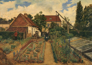 Henri de Braekeleer - Garden of a Florist.webp