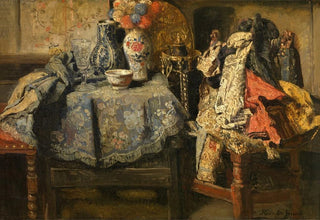 Henri de Braekeleer - Still Life Requisites.webp