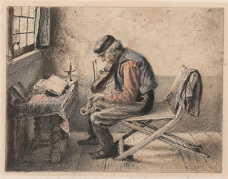 Henri de Braekeleer - The Violin Player.webp