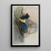 Ruhtinallinen idylli Clara Ward - Henri de Toulouse-Lautrec — kehystetty taideteos seinällä