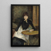 Bastillessa Jeanne Wenz - Henri de Toulouse-Lautrec — kehystetty taideteos seinällä