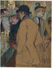 Alfred la Guigne - Henri de Toulouse-Lautrec — näkymä teoksesta