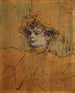 Mademoiselle Nys - Henri de Toulouse-Lautrec — näkymä teoksesta
