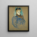 May Milton - Henri de Toulouse-Lautrec — kehystetty taideteos seinällä