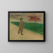 Tristan Bernard au Vélodrome Buffalo - Henri de Toulouse-Lautrec — kehystetty taideteos seinällä