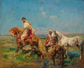 Groupe de Darabes Labreuvoir - Henri Émilien Rousseau — näkymä teoksesta