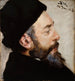 Henrik Pontoppidan - Peder Severin Krøyer — näkymä teoksesta