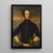 Kaarle XII 1682-1718 - Henrik August Ankarcrona — kehystetty taideteos seinällä