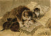 Äitiyden ylpeyden maalaus - Henriette Ronner-Knip — näkymä teoksesta