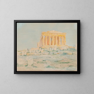 Façade ouest du Parthénon - Henry Bacon — kehystetty taideteos seinällä