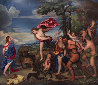 Bacchus et Ariane - Henry Bone — näkymä teoksesta