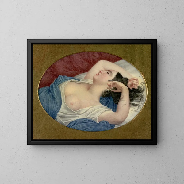 La Belle au bois dormant - Henry Brintnell Bounetheau — kehystetty taideteos seinällä