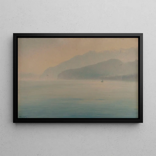 Henry Brokman - Cte De Sorrente Bleu Et Argent.webp