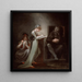 Milton dictant à sa fille - Henry Fuseli — kehystetty taideteos seinällä
