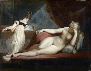 Nu couché et femme au piano - Henry Fuseli — näkymä teoksesta