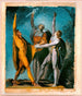 Esquisse pour le serment sur la figure féminine Rütli au verso - Henry Fuseli — näkymä teoksesta