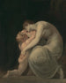 Tekemessa et Eurysakés - Henry Fuseli — näkymä teoksesta