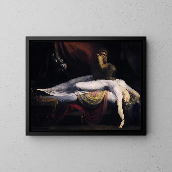 Le Cauchemar - Henry Fuseli — kehystetty taideteos seinällä