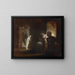 Undine enters the fisherman and his wife's house - Henry Fuseli — kehystetty taideteos seinällä