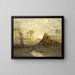 Vanha kirkko Montreuilissä - Henry Golden Dearth — kehystetty taideteos seinällä