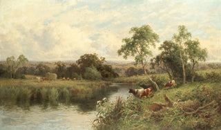 Henry H Parker - A Norfolk stream.webp